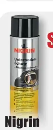 B1 Discount Baumarkt Nigrin Unterbodenschutz Spray Angebot