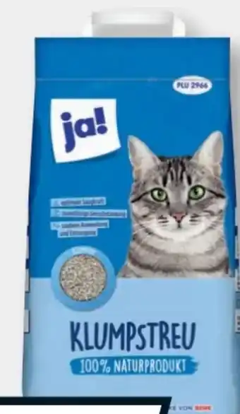 B1 Discount Baumarkt ja! Katzen Klumpstreu Angebot