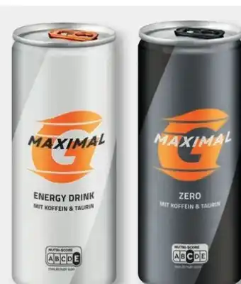 B1 Discount Baumarkt Maximal G Original Energy-Drink Angebot