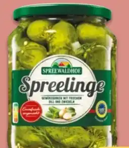 NETTO Spreewaldhof Spreelinge Gewürzgurken Angebot