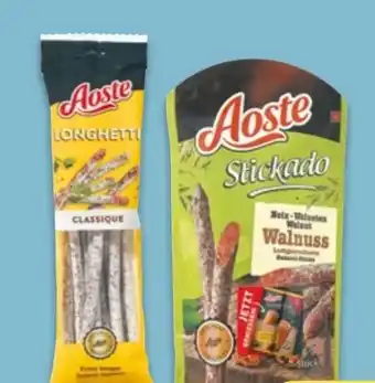 NETTO Aoste Stickado High Protein Salami Sticks Angebot