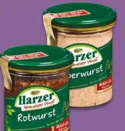 NETTO Harzer Wurstkonserven Leberwurst-Spezialitäten Angebot