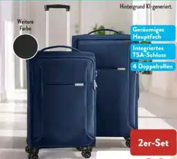 Aldi Süd Live in Style Trolley-Reisekofferset Angebot