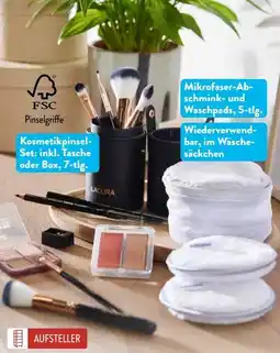 Aldi Süd Lacura beauty Kosmetik-Pinsel-Set Angebot