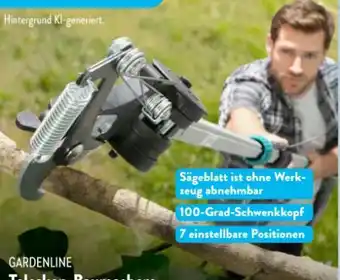 Aldi Süd Gardenline Teleskop-Baumschere Angebot