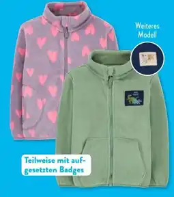 Aldi Süd Lily & Dan Mädchen Outdoor Fleece-Jacke Angebot