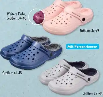 Aldi Süd Up2Fashion Gefütterte Clogs Angebot