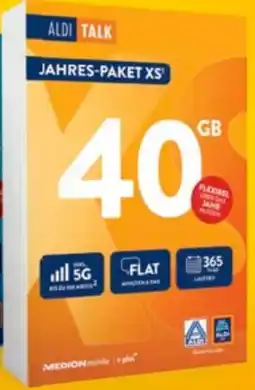 Aldi Süd Aldi Talk Jahrespaket XS Angebot