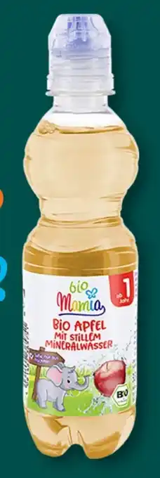 Aldi Süd Mamia Bio Bio-Apfel mit stillem Mineralwasser Angebot