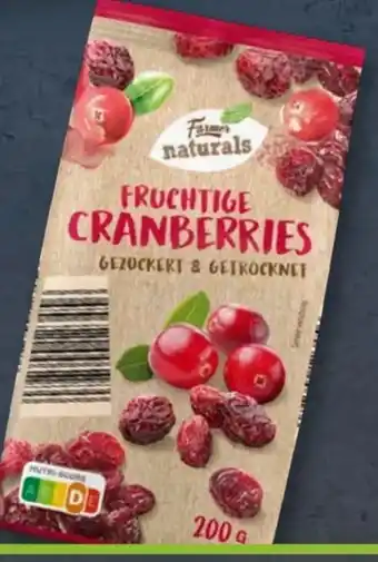 Aldi Süd Farmer naturals Fruchtige Cranberries Angebot