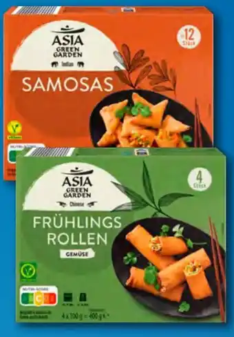 Aldi Süd Asia Green Garden Frühlingsrollen Angebot