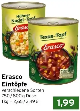 CAP Markt Erasco Eintöpfe Angebot