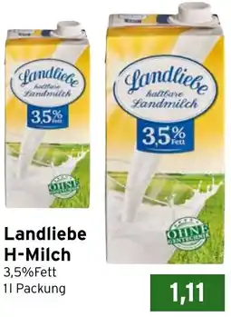 CAP Markt Landliebe H-Milch Angebot