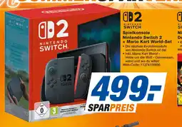 Expert Nintendo switch spielkonsole 2 + mario kart world-set Angebot