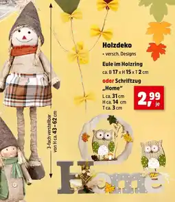 Thomas Philipps Eule im holzring Angebot