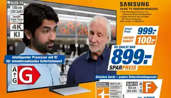 Expert Samsung oled tv gq55s94daexzg Angebot