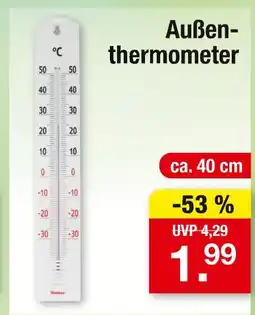 Zimmermann Außen-thermometer Angebot