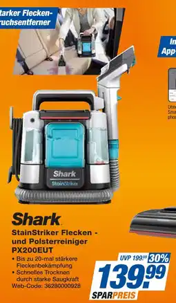 Expert Shark stainstriker flecken- und polsterreiniger px200eut Angebot