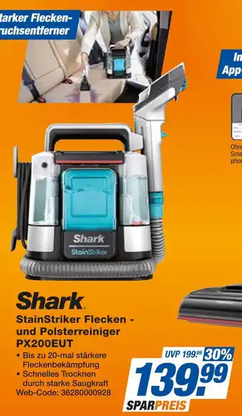 Expert Shark stainstriker flecken- und polsterreiniger px200eut Angebot