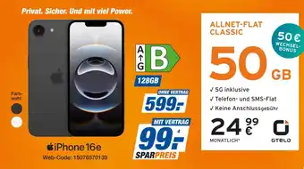 Expert Apple iphone 16e Angebot