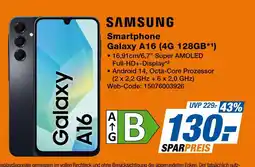 Expert Samsung smartphone galaxy a16 (4g 128gb) Angebot