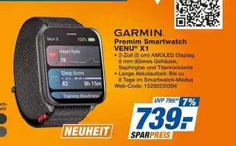 Expert Garmin premim smartwatch venu x1 Angebot