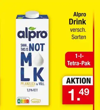 Zimmermann Alpro drink Angebot