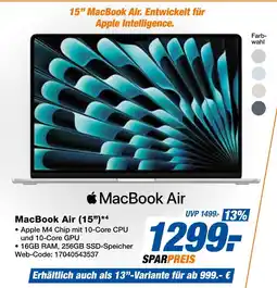 Expert Apple macbook air (15”) Angebot