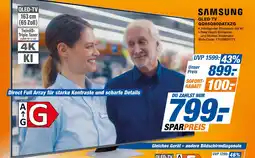 Expert Samsung qled tv gq65q80datxzg Angebot