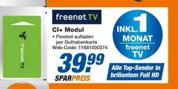 Expert Freenet tv ci+ modul Angebot