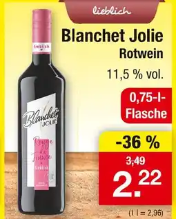 Zimmermann Blanchet jolie rotwein Angebot
