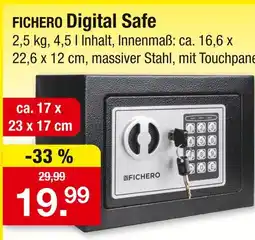 Zimmermann Fichero digital safe Angebot