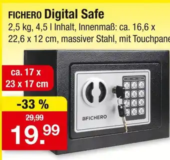 Zimmermann Fichero digital safe Angebot