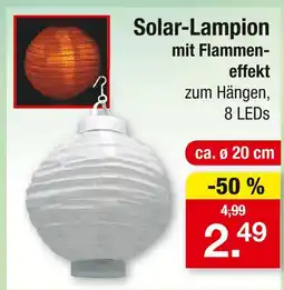 Zimmermann Solar-lampion Angebot