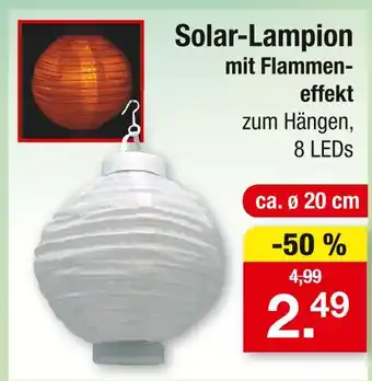 Zimmermann Solar-lampion Angebot
