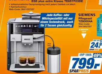 Expert Siemens kaffeevollautomat eq6 plus extra klasse te657f03de Angebot