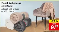 Zimmermann Flanell wohndecke Angebot