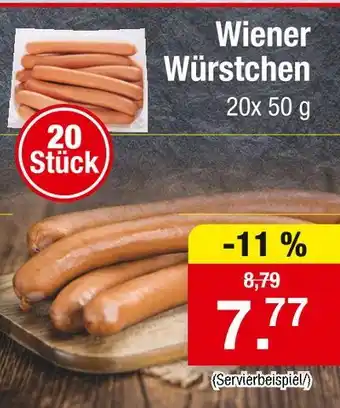 Zimmermann Wiener würstchen Angebot