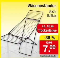Zimmermann Wäscheständer black edition Angebot