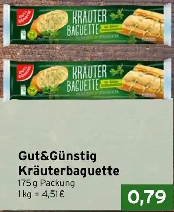 CAP Markt Gut&Günstig Kräuterbaguette Angebot