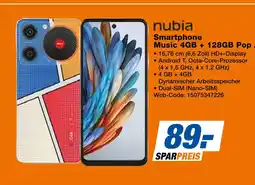 Expert Nubia smartphone music 4gb + 128gb pop Angebot
