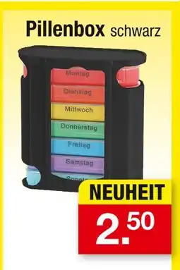 Zimmermann Pillenbox schwarz Angebot