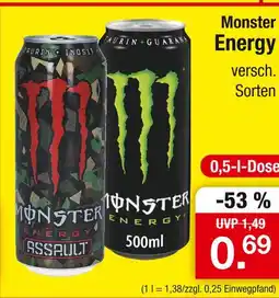 Zimmermann Monster energy assault Angebot