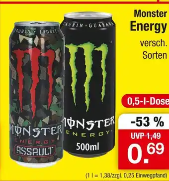 Zimmermann Monster energy assault Angebot
