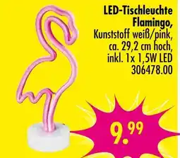 Möbel Boss Led-tischleuchte flamingo Angebot