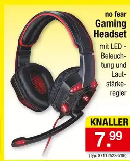 Zimmermann No fear gaming headset Angebot