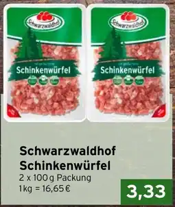 CAP Markt Schwarzwaldhof Schinkenwürfel Angebot