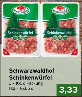 CAP Markt Schwarzwaldhof Schinkenwürfel Angebot