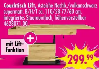 Möbel Boss Couchtisch lift Angebot