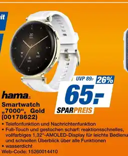 Expert Hama smartwatch 7000, gold (00178622) Angebot